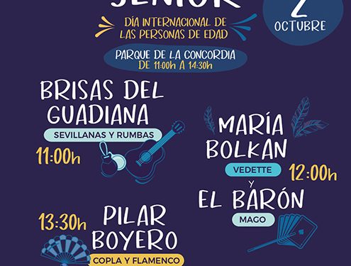 Bienestar Social organiza este sábado ‘Guadalajara Senior’, una jornada festiva para personas de edad con diferentes espectáculos
