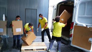 Distribuidos durante la semana 14.200 test de antígenos