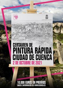 El Ayuntamiento celebra el próximo sábado el Certamen de Pintura Rápida Ciudad de Cuenca con 10.000 euros en premios
