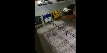 El Ayuntamiento de Cuenca pide a la población no hacer uso del vechículo privado ante la fuerte tormenta caída
