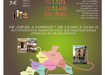 El Bar El Boleo de El Recuenco gana la I Ruta de Tapa del Alto Tajo