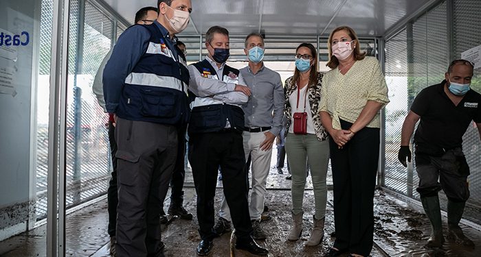 El CEIP ‘Gloria Fuertes’ y el IESO ‘Luisa Sigea’ de Tarancón, afectados por la tormenta