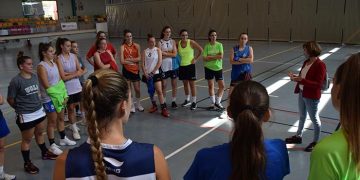 El equipo femenino de baloncesto de la UCLM ultima en Cuenca su preparación para el Campeonato de España Universitario