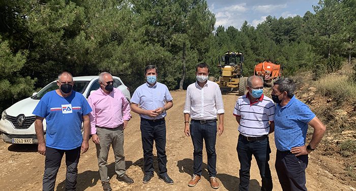 El Gobierno regional y la Diputación de Cuenca comienzan con las actuaciones de adecuación de caminos forestales en la provincia