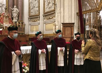 El Pendón de Alfonso VIII vuelve a la Catedral en un acto simbólico en la festividad de San Mateo