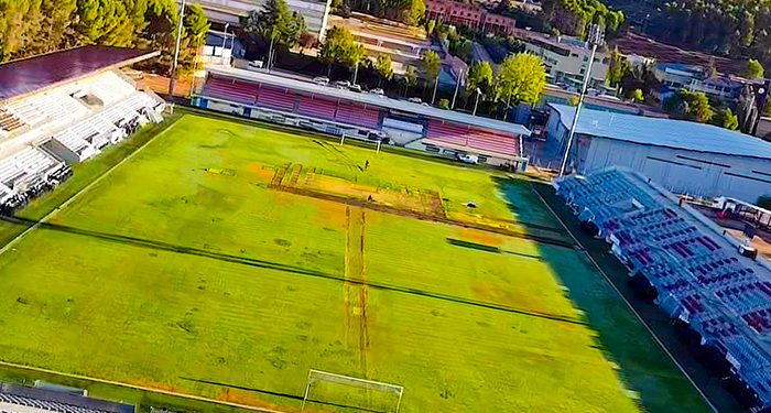 El PP aprovecha el césped de La Fuensanta para arremeter contra la gestión de Dolz