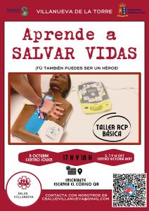 En Villanueva de la Torre van a enseñar a usar desfibriladores automáticos