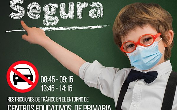 Este jueves se retoman los cortes de tráfico en el entorno de los colegios de Cuenca para generar espacios seguros