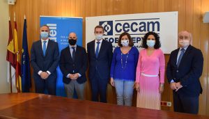 Franco subraya su compromiso de acompañar a las empresas de la región en las convocatorias para la captación de fondos europeos