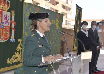 Grande-Marlaska preside la toma de posesión de la nueva jefa de la Comandancia de la Guardia Civil en Guadalajara