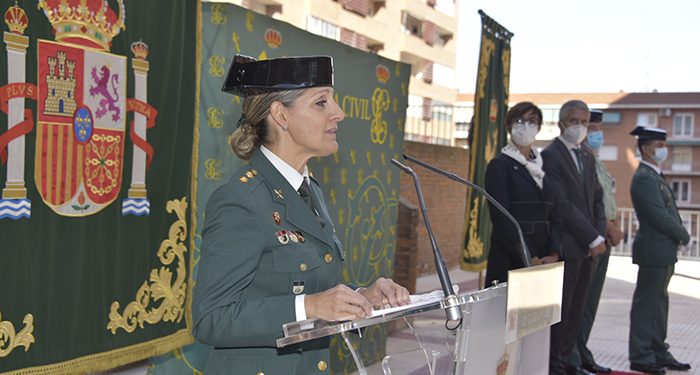 Grande-Marlaska preside la toma de posesión de la nueva jefa de la Comandancia de la Guardia Civil en Guadalajara