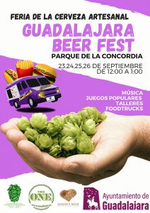 Guadalajara acogerá la primera Feria de Cerveza Artesanal en el parque de La Concordia