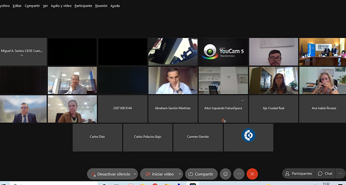Invierte en Cuenca asiste a las jornadas sobre fondos de recuperación europeos de CECAM