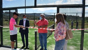 La Diputación de Cuenca ha invertido 18.000 euros en la construcción de una nueva pista de pádel en Alcalá de la Vega