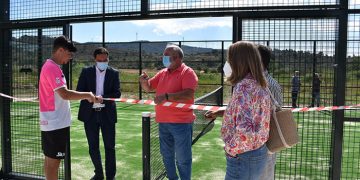 La Diputación de Cuenca ha invertido 18.000 euros en la construcción de una nueva pista de pádel en Alcalá de la Vega