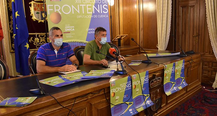 La Diputación de Cuenca organizará el XIII Circuito de Frontenis que se desarrollará en una jornada final con un máximo de 36 parejas