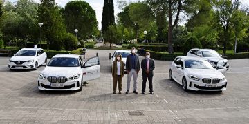 La UCLM presenta sus nuevos vehículos institucionales, fruto de la colaboración público-privada