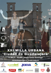 La XXI Milla Urbana ‘Ciudad de Guadalajara’ se celebrará el viernes 17 de septiembre