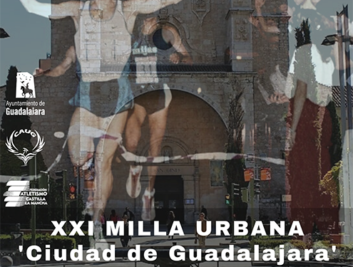 La XXI Milla Urbana ‘Ciudad de Guadalajara’ se celebrará el viernes 17 de septiembre