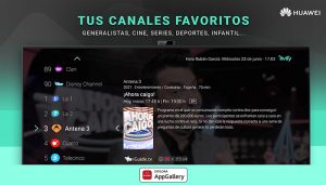 Los canales de TDT en alta calidad llegan a Huawei Vision S con la incorporación de Tivify a AppGallery