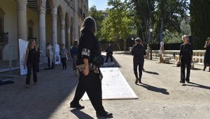 Los Jardines del Infantado acogen Mercado canalla’, una exposición que denuncia la trata con fines de explotación