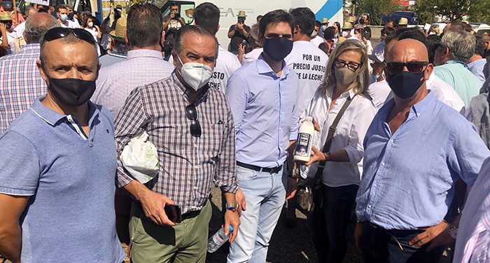 Merino exige a Page y Sánchez que tomen medidas “urgentes” y apliquen la Ley de la Cadena Alimentaria para proteger a los ganaderos de vacuno de leche