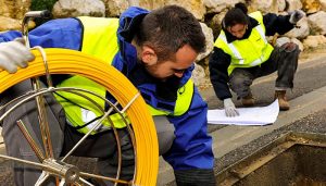 Movistar despliega su red de fibra óptica en Alhóndiga, Muriel, Tamajón, Almonacid del Marquesado y El Hito