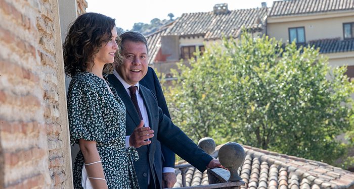 Page y Díaz Ayuso hablan de un eje turístico de Cuenca y Toledo con Aranjuez
