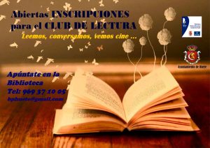 Quinta temporada del Club de Lectura de Huete ¡Apúntate!