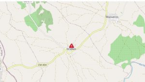 Sale de la carretera un autobús escolar en Driebes con 24 menores