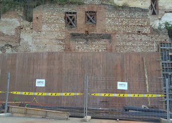 Así están, a 17 de septiembre, las obras de restauración del Alcázar de Guadalajara