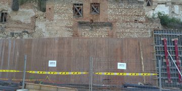 Así están, a 17 de septiembre, las obras de restauración del Alcázar de Guadalajara