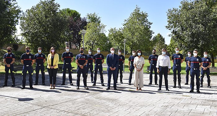 Toman posesión como funcionarios en prácticas trece nuevos bomberos que se incorporarán a la plantilla del Ayuntamiento de Guadalajara a final de año 1 Toman posesión como funcionarios en prácticas trece nuevos bomberos que se incorporarán a la plantilla del Ayuntamiento de Guadalajara a final de año