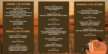 Un total de 40 expositores se dan cita este fin de semana en la Feria Cinegética de San Clemente