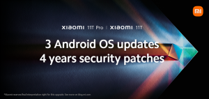 Xiaomi ofrecerá tres actualizaciones del sistema Android y cuatro años de parches de seguridad en la serie Xiaomi 11T