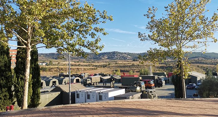 ¿Qué hace el Ejército acampado en el Ferial de Guadalajara