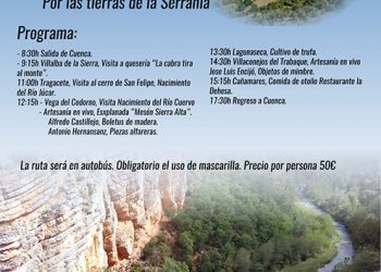 Adesercu y Ribera del Escabas llevan a cabo rutas por los territorios de Cuenca en apoyo de la supervivencia de los pueblos pequeños