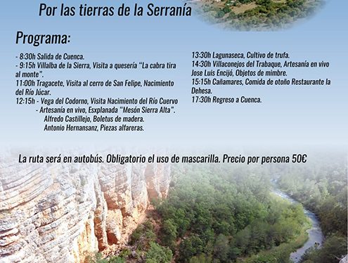 Adesercu y Ribera del Escabas llevan a cabo rutas por los territorios de Cuenca en apoyo de la supervivencia de los pueblos pequeños 1 Adesercu y Ribera del Escabas llevan a cabo rutas por los territorios de Cuenca en apoyo de la supervivencia de los pueblos pequeños.