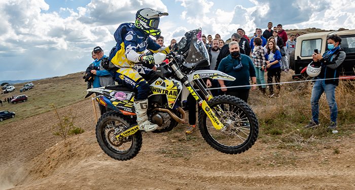 Albert Martín gana con Husqvarna la etapa prólogo en el VIII Rallye TT Cuenca