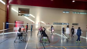 Animada y participativa jornada de multideporte inclusivo de la Asociación Amiab en Cuenca