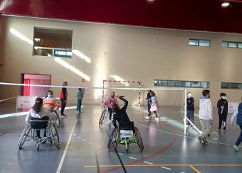 Animada y participativa jornada de multideporte inclusivo de la Asociación Amiab en Cuenca