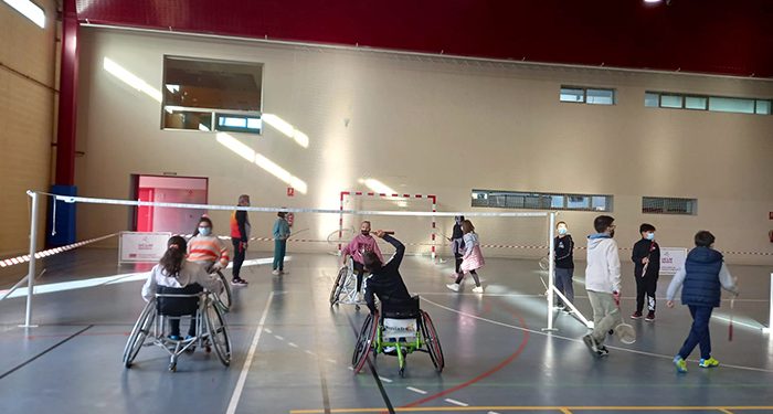 Animada y participativa jornada de multideporte inclusivo de la Asociación Amiab en Cuenca