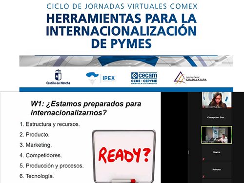 Arranca un nuevo ciclo virtual de jornadas de comercio exterior de CEOE-Cepyme Guadalajara 1 Arranca un nuevo ciclo virtual de jornadas de comercio exterior de CEOE-Cepyme Guadalajara
