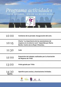 Asociaciones de la comarca de la Alcarria se reunirán en Trillo para conmemorar el Día de la Mujer Rural el próximo 15 de octubre