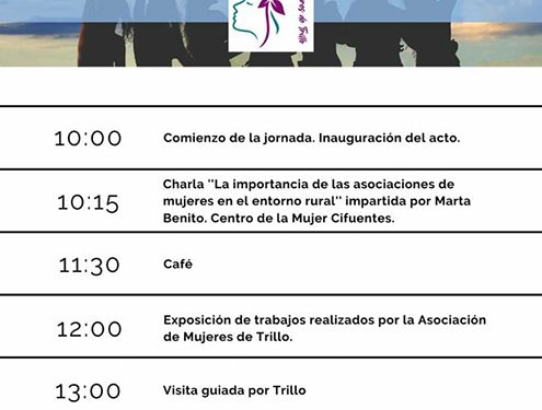 Asociaciones de la comarca de la Alcarria se reunirán en Trillo para conmemorar el Día de la Mujer Rural el próximo 15 de octubre