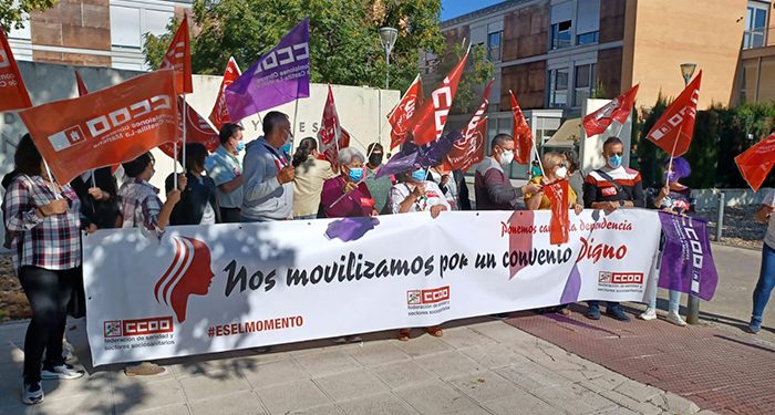 CCOO reclama que se evalúen los daños psicológicos de las trabajadoras de las residencias de mayores tras la traumática experiencia de la pandemia