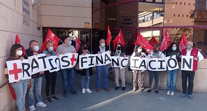 CCOO se moviliza en Cuenca para exigir a la Junta y a las empresas y patronales de residencias privadas de mayores la dignificación del sector de la Dependencia