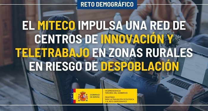 Cuenca estrena una red de centros de innovación y teletrabajo en zonas rurales en riesgo de despoblación impulsada por el MITECO 1 Cuenca estrena una red de centros de innovación y teletrabajo en zonas rurales en riesgo de despoblación impulsada por el MITECO