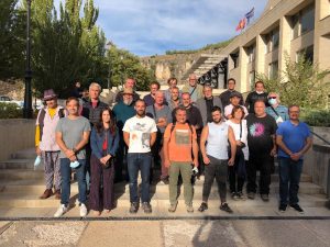 Gran éxito y un alto nivel en el recuperado Certamen de Pintura Rápida Ciudad de Cuenca 