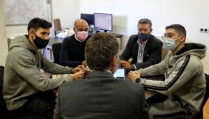 Cs se reúne con la asociación de Calistenia de Guadalajara para valorar si la capital puede incluirse dentro del circuito de pruebas nacional